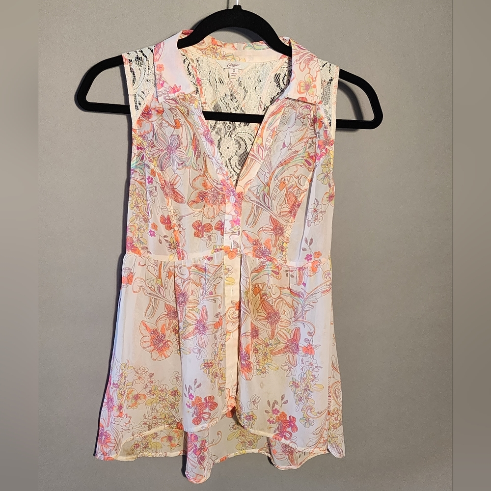 Womens Mesh Candies shirt size Small